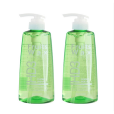 과일나라 후르츠왁스 케라틴 500ml 에센스 헤어젤 2개, 과일나라 후르츠왁스 에센스 헤어젤 500ml, 2개
