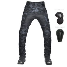 鞋庫文創 14-5夏季防摔褲 騎行褲 重機機車褲 透氣 超涼爽