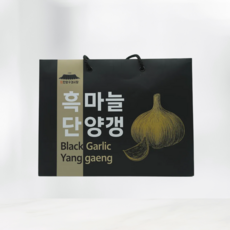 [단양구경시장] 흑마늘 단양갱 320g 박스형 B (블랙), 1개