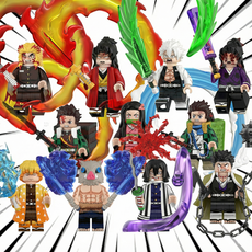 <귀멸의 칼날> 캐릭터 호환블록 브릭미니피규어 시리즈 VOL.06 취미/수집/장식/컬렉션용 커스텀 블록피규어, 0612. 귀멸의 칼날 11종 세트 VOL.06(로켓), 1개