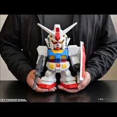 PLEX 機動戰士鋼彈 RX-78-2 初鋼 SD鋼彈 模型 現貨 全新 可愛造型 經典重現, 1個