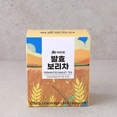 자연드림 국산 유기농 발효 보리차, 1개, 10개입, 4g