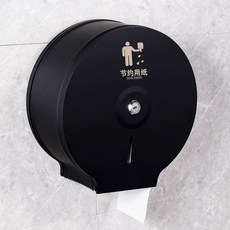 업소용 휴지걸이 대용량 화장실 점보롤 카페 호텔, 1개, H. 두꺼워진 스테인리스 스틸 매트 블랙 업그레이드된