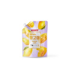 쥬피터 저온농축 망고잼 1kg 망고라떼 만들기 망고청 아기 간식, 1개