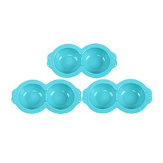 유이앤루이 유아식기 트윈볼 아쿠아블루 200ml 3개, 아쿠아블루+아쿠아블루+아쿠아블루