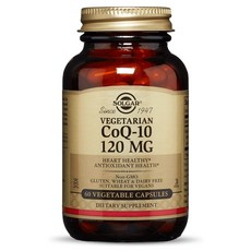 SOLGAR 輔酶Q-10無糖素食膠囊 120mg, 60顆, 1罐