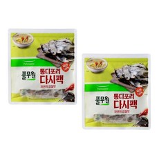 풀무원 통디포리다시팩 18g x 10입 180g 육수팩 국물내기, 2개