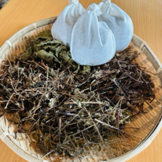 草本漢方防蚊包, 天然漢方防蚊香包,3包, 白色