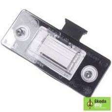 歐馬國際 SKODA YETI FABIA 牌照燈 德國原廠 6Y0943021E (12年以前), 1個