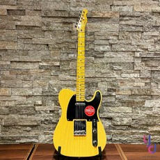 Fender Squier Classic Vibe 電吉他 經典黃色 藍調 鄉村 搖滾, 1個, Telecaster 50s BTB