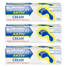 Daktarin Aktiv Cream Athlete's Foot 닥타린 액티브 크림 30g 3팩