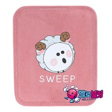 스윕 캐릭터 가죽 볼타올 [38가지 타입] / 그립력+기름제거 베스트상품 / 색상 랜덤 발송, [선택 08] 양볼 캐릭터 볼타올, 1개