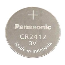 파나소닉 CR2412 3V 리튬 코인 건전지 배터리, 1개