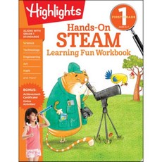 First Grade Hands-On Steam Learning Fun Workbook, Highlights Learning