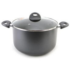 KITCHEN FLOWER 電磁爐適用陶瓷附蓋雙耳燉鍋, 1個, 28cm, 混色