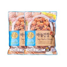 오뚜기 오즈키친 마늘간장치킨_냉동 580g 2개, 1세트