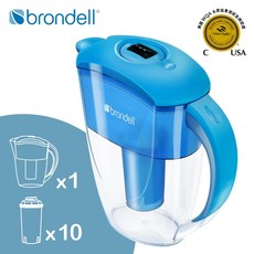 Brondell 濾水壺 10芯組, 1個