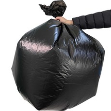 충남비니루포장 두꺼운 배접 쓰레기 비닐봉투 검정, 50개, 100L 50개, 100L