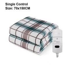 퀵픽스 전기 담요 220V 더 두꺼운 자동 온도 조절기 난방 몸 따뜻한 열 매트리스 방 가열, 70x150cm, Lattice