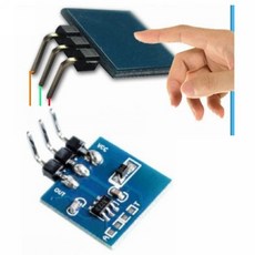 觸摸開關模組 TTP223電容式觸摸按鍵開關 可設置自鎖開關或觸點動模式, 1個