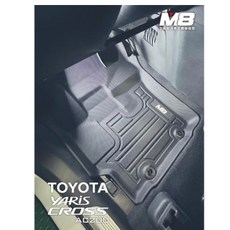 豐田 TOYOTA YC YARIS CROSS M8 TPE 3D立體汽車腳踏墊