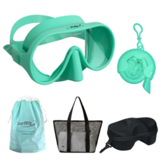 써핏 아쿠아틱 롤업 스노쿨링 장비 세트, 애플 민트