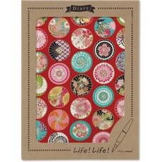 珠友 GB-33201 B6/32K半年日誌禮盒(橫線-自填1日1頁)/手帳/日誌/送禮/日記本/記事本 好好逛文具小舖, 1個, 13 花徽