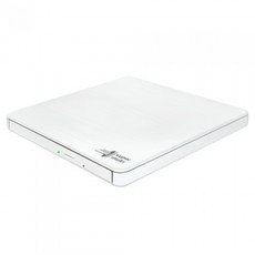 히타치 엘지 데이터 스토리지 GP62NW60 화이트 외장 ODD CD DVD 플레이어, 1개