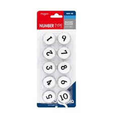 [마그피아] 숫자 자석홀더 MMN-100 35mm, 1
