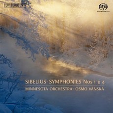 [CD] Osmo Vanska 시벨리우스: 교향곡 1 4번 (Sibelius: Symphonies Op.39 Op.63)
