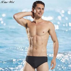 泳之美品牌 大男三角泳褲【黑色素面款式】M-2L 舒適快乾 游泳訓練