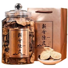 귤껍질차 진피차 500g 2개 귤피차 귤껍데기 10년 광동 강문 선물 집들이 개업, 1개, 2개입