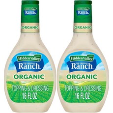오리지널 랜치 자연농 샐러드 드레싱, 2개, 473ml