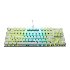 ROCCAT USB‑C VULCAN TKL Pro 영문 배열 저소음 리니어 옵티컬 텐키리스 화이트 일본산, 상세페이지 참조, ROC-12-642