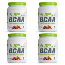 머슬팜 MP 이센셜 BCAA 후르트 펀치 파우더 516g, 4개