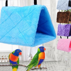 방한 앵무새 새해먹 동지 앵무새 새집 은신처 보금자리, 핑크