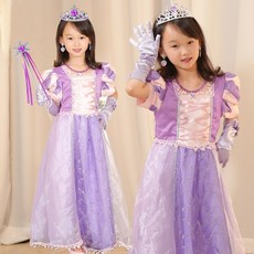 오자드 라푼젤 공주드레스 생일 원피스 공주옷 선물