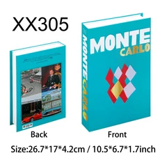 럭셔리 가짜 책 홈 장식 액세서리 거실 패션 홈 장식 소품 책 간단한 북유럽 커피 테이블 책, 02 Not Open, 07 PH133