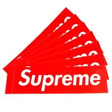Supreme 슈프림 박스로고 정품 스티커, 2개