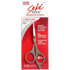 【海夫健康生活館】日本GB綠鐘 Seki 不銹鋼 安全附套 直式美顏修容剪(SS-902), 1個