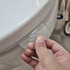 좌변기방수커버 화장실위생커버손잡이 양변기시트핸들, 1개, 상세페이지 참조