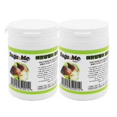 벅스앤미 애완달팽이영양사료, 120g, 2개