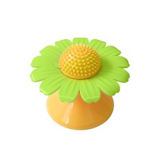 小雛菊旋轉發光貓薄荷玩具, 1個, 綠