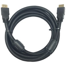 fujiei HDMI 2.0版 3米 HDMI超高清影音數據線 24K鍍金 高速乙太網路通道 雙磁環 公對公, 1個, 3m