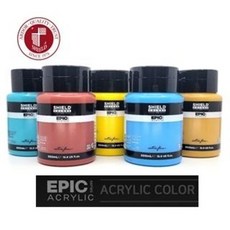 쉴드 에픽 아크릴물감 헤비바디 500ml 낱개 /옵션건택, 649 Violet