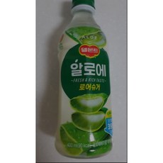 롯데칠성음료 델몬트 알로에 로어슈거, 400ml, 100개