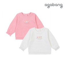 아가방 라니로맨틱티셔츠IVORY PINK 01Q131054 166913