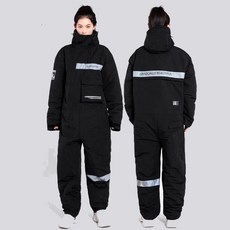 남여공용 겨울 방한복 방수 스즈끼 점프수트 낚시 작업복 바이크 배달 냉동창고, L, 일반형(면)