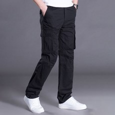 봄가을용 남성 전술바지 스판 방수원단 카고 작업팬츠 면 바지
