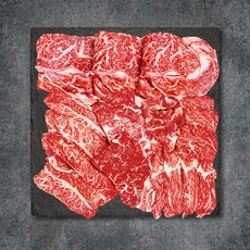 쇠고기집 부드럽고 육즙 많은 프리미엄 국내산 냉장 소고기, 1세트, 400g